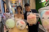 甜美糖心主播婚纱魅力展示：精美图片集锦欣赏